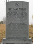 Fort Sand Springs - FrontRed